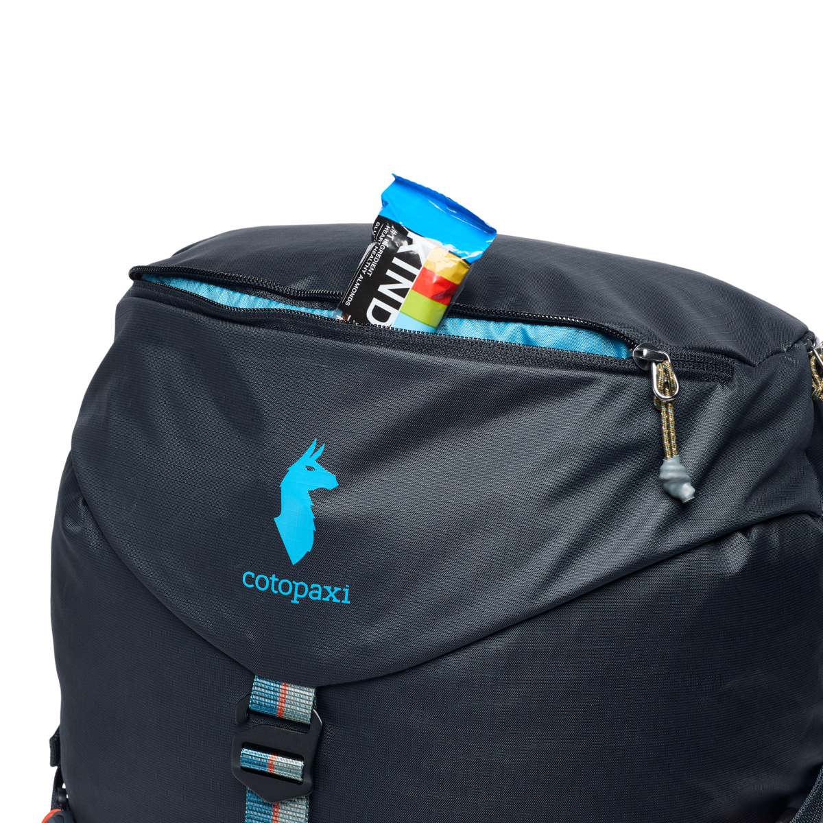 Cotopaxi Arenal 32L Backpack in Carbon — interior view