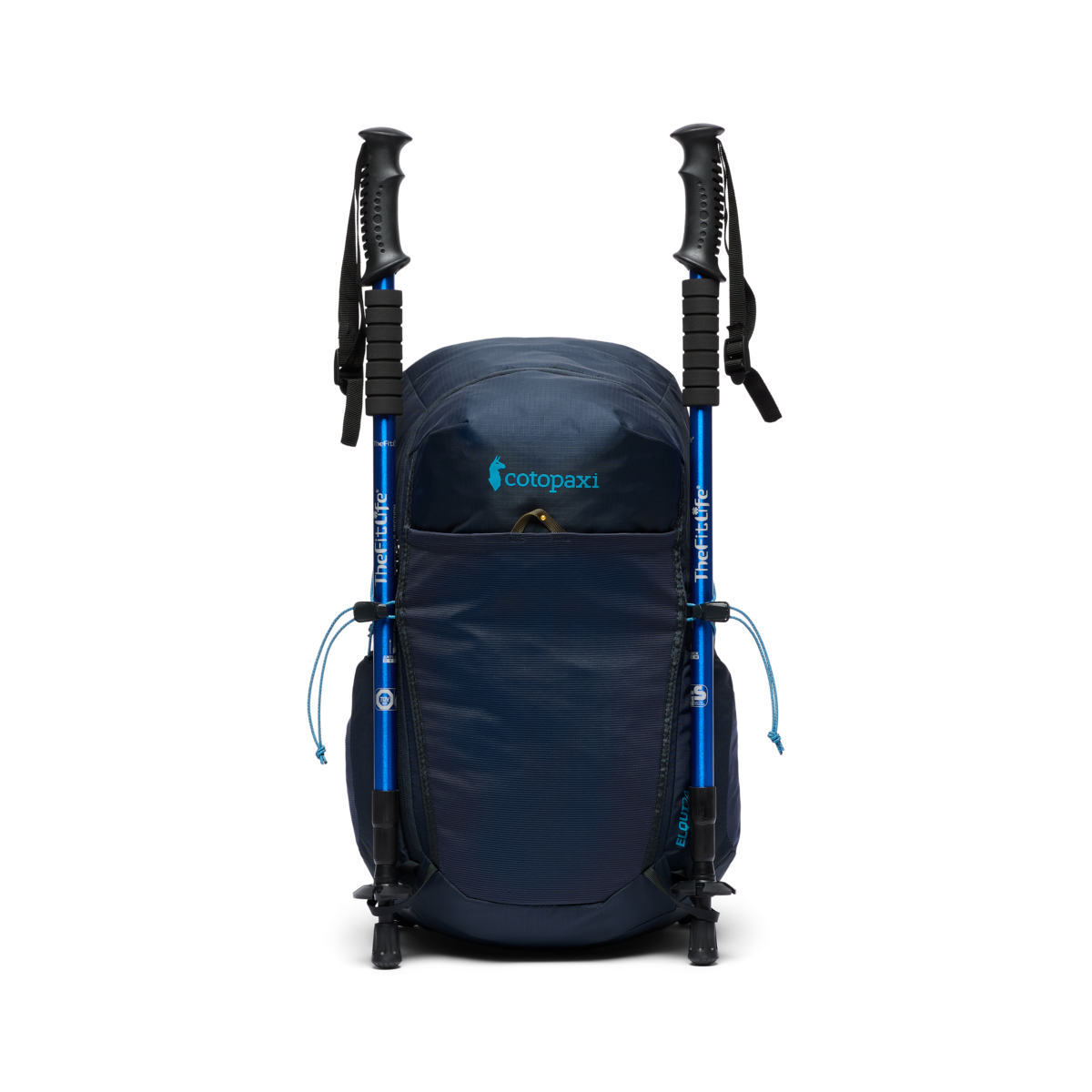 Cotopaxi Elqui 24L Backpack in Carbon — interior view