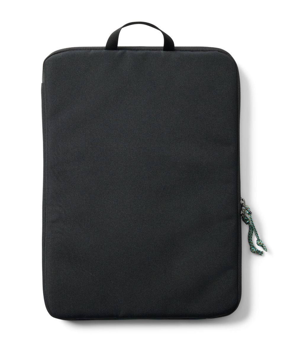 Cotopaxi 16" Laptop Sleeve in Black — back view