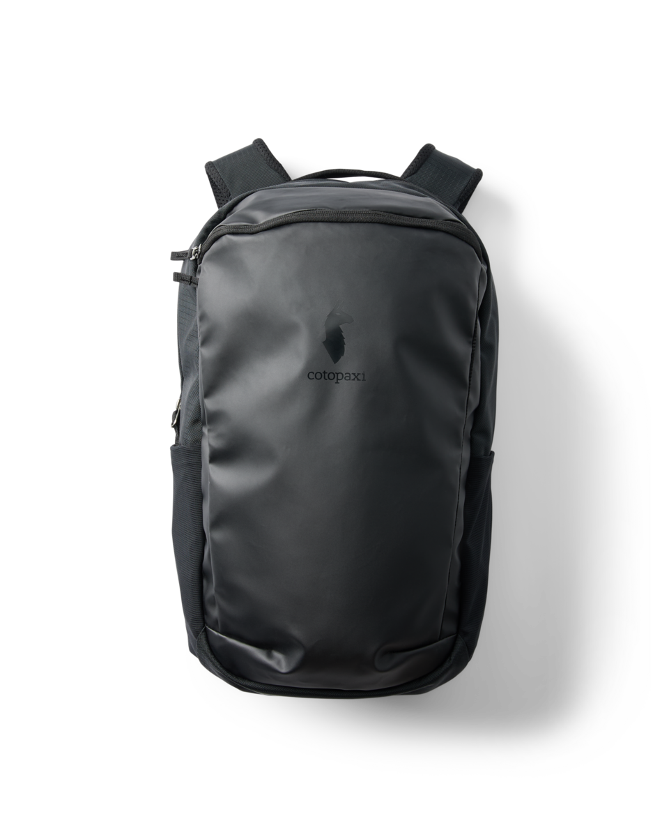 Cotopaxi Allpa 18L Daypack in Black — lifestyle view
