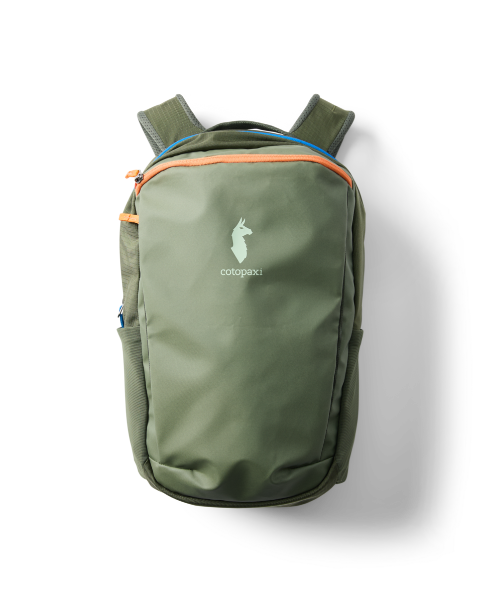 Cotopaxi Allpa 18L Daypack in Fatigue — lifestyle view