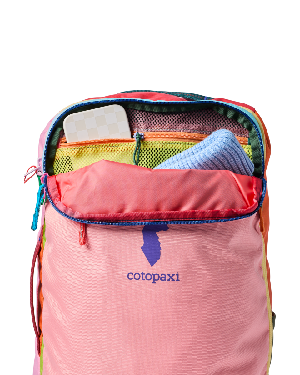 Cotopaxi Allpa 28L Travel Pack in Del Día — interior view