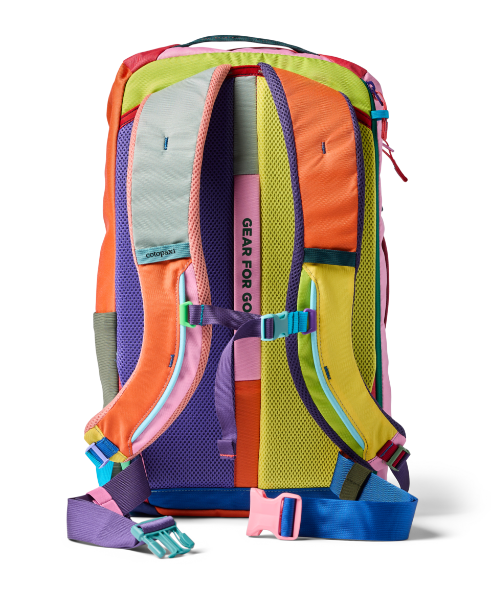 Cotopaxi Allpa 28L Travel Pack in Del Día — back view