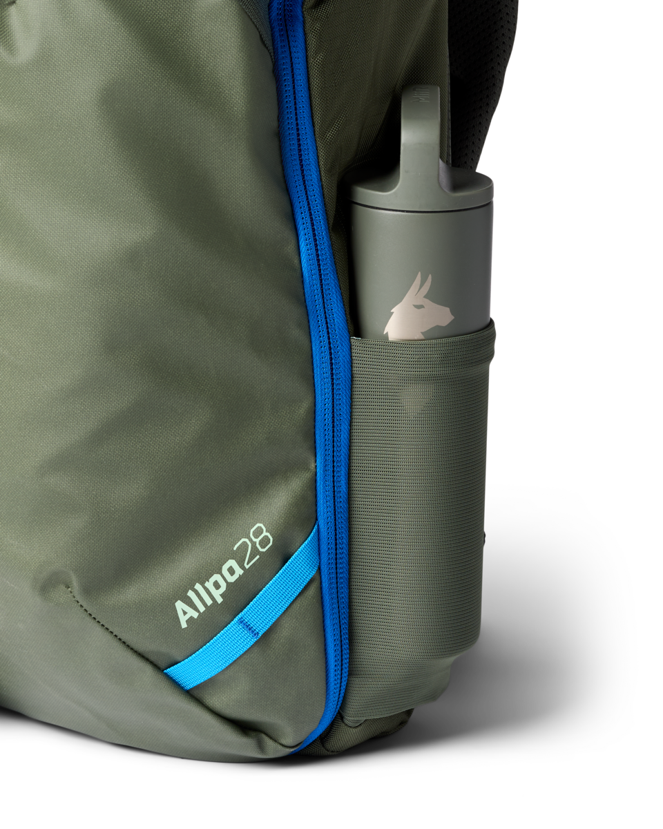 Cotopaxi Allpa 28L Travel Pack in Fatigue — angle view 2