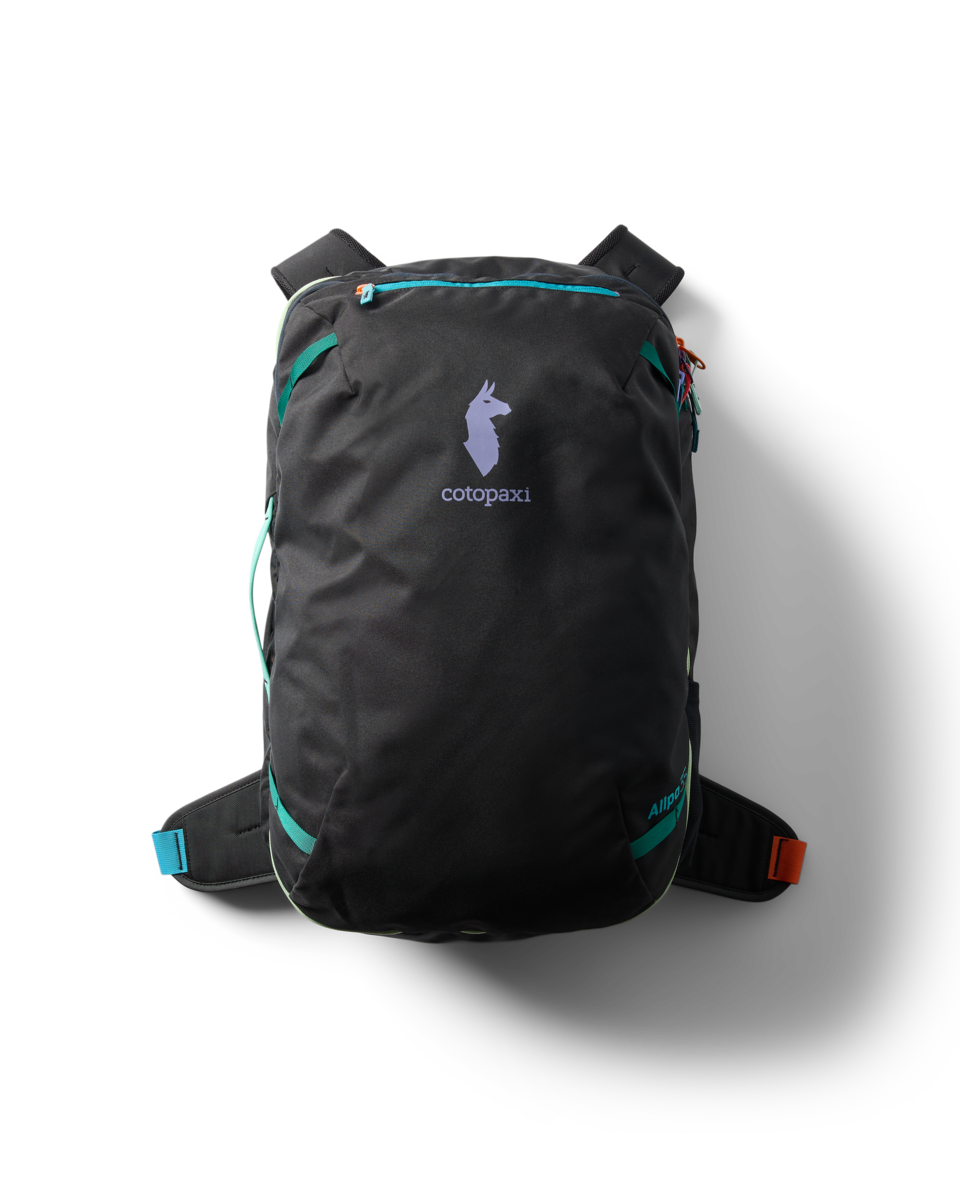 Cotopaxi Allpa 35L Travel Pack in Del Día Dark — angle view