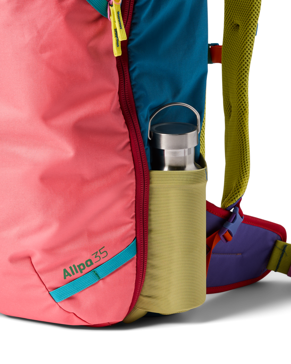 Cotopaxi Allpa 35L Travel Pack in Del Día — side view