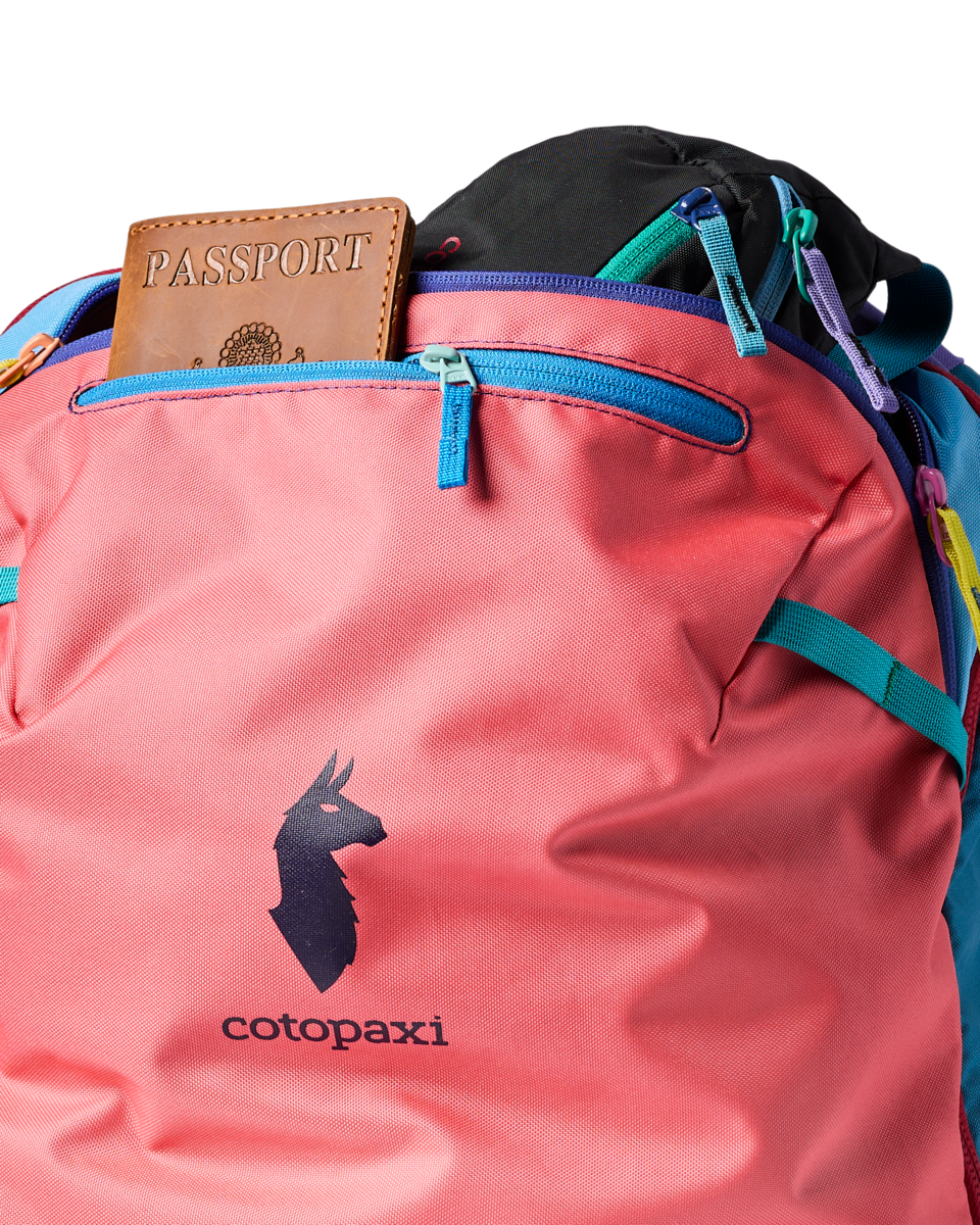 Cotopaxi Allpa 35L Travel Pack in Del Día — detail view 2