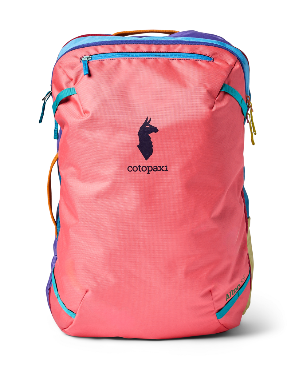 Cotopaxi Allpa 35L Travel Pack in Del Día — front view # color_Del Día
