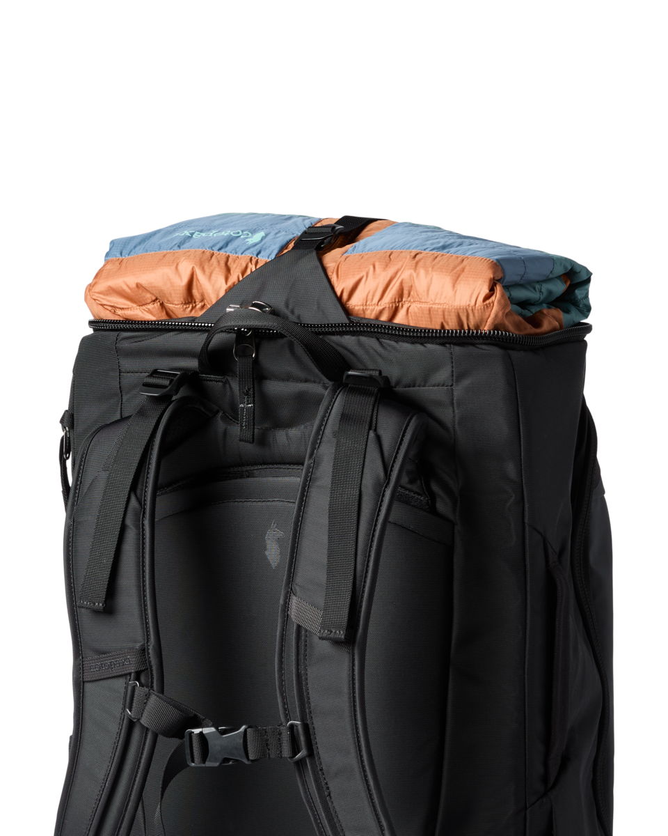 Cotopaxi Allpa 50L Adventure Travel Pack in Black — angle view 3