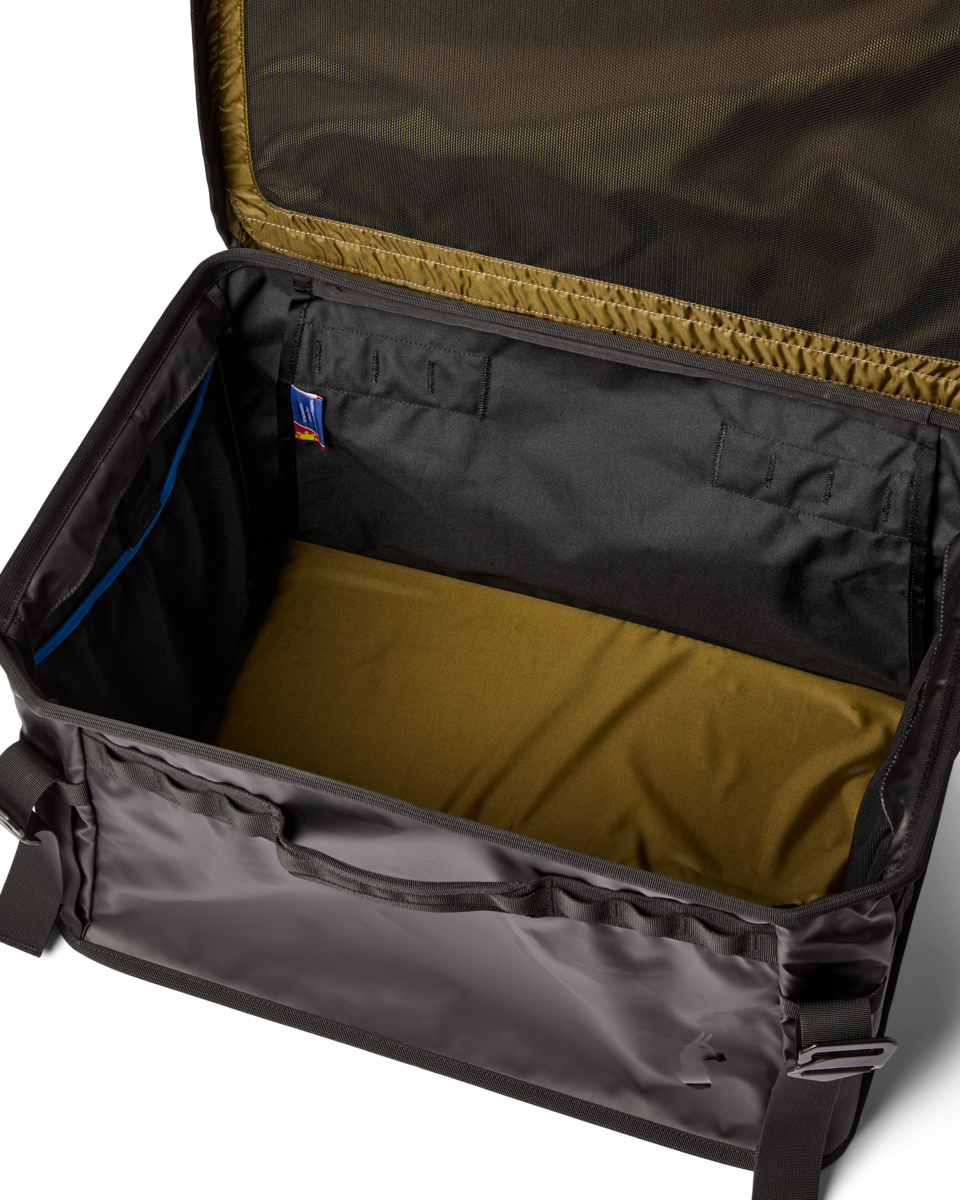 Cotopaxi Allpa 60L Gear Hauler Box in Black — angle view 3