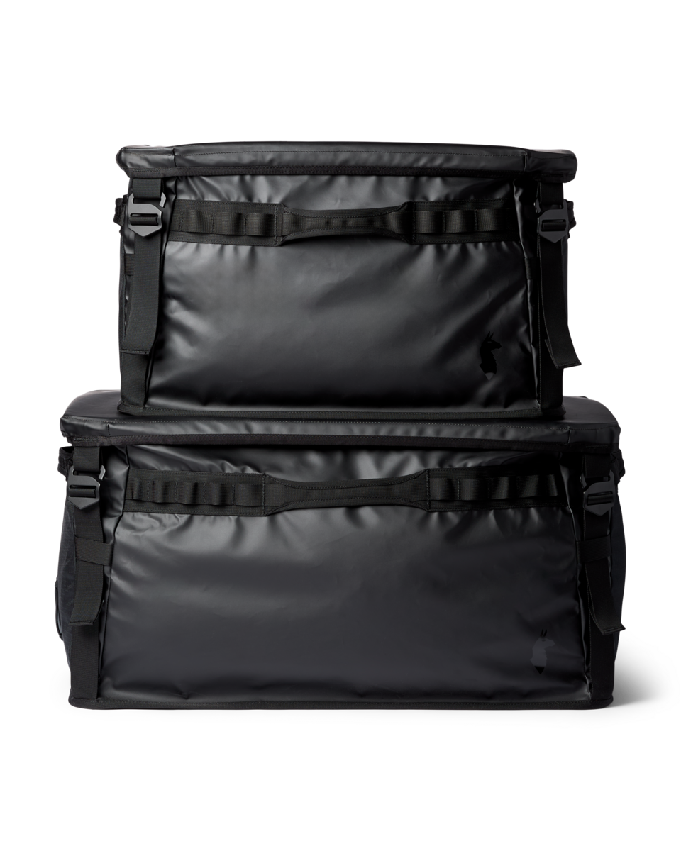 Cotopaxi Allpa 60L Gear Hauler Box in Black — detail view