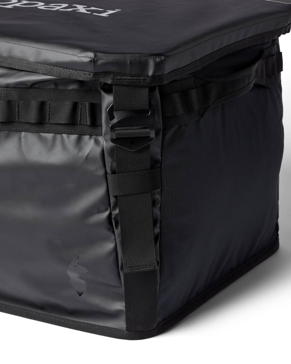 Cotopaxi Allpa 90L Gear Hauler Box in Black — angle view 3
