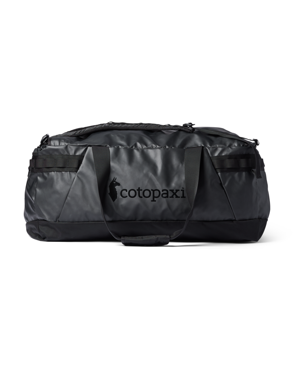 Cotopaxi Allpa Getaway 100L Duffel in Black — front view