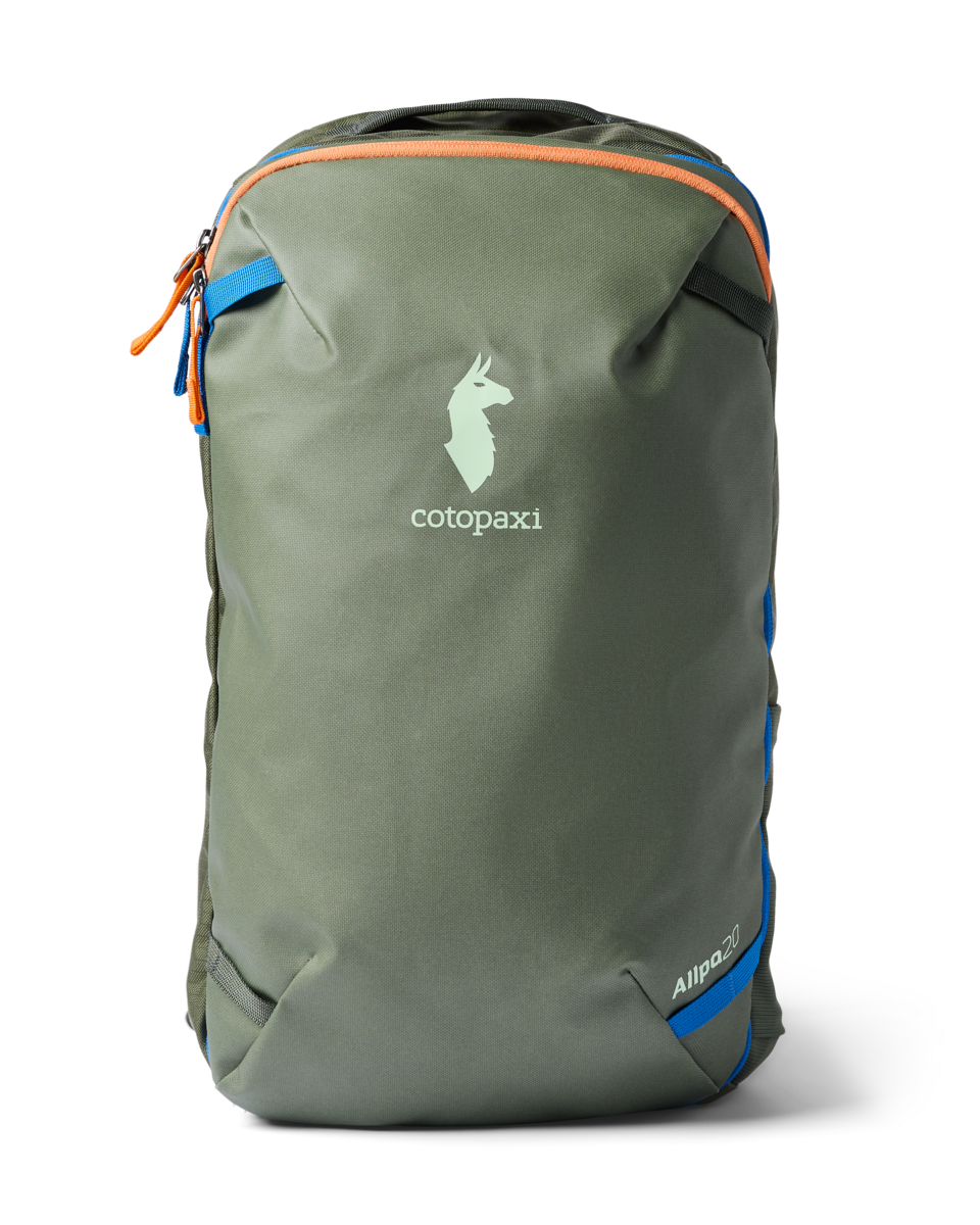 Cotopaxi Allpa Mini 20L Travel Pack in Fatigue — front view