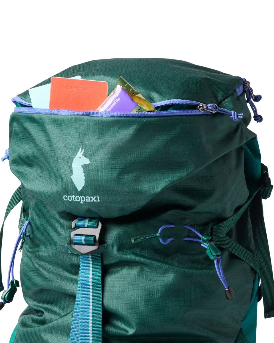 Cotopaxi Arenal 32L Backpack in Kale — angle view 3