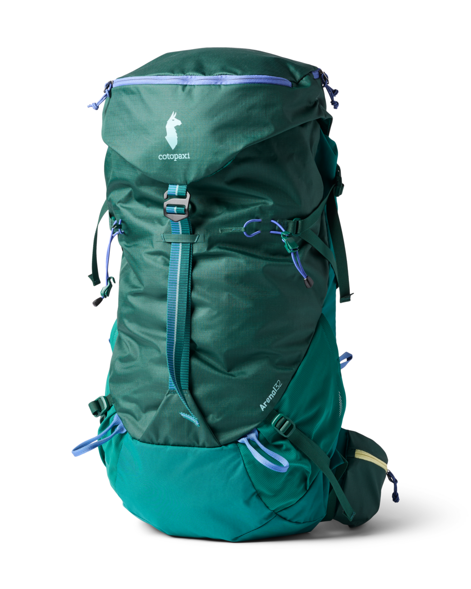 Cotopaxi Arenal 32L Backpack in Kale — front view
