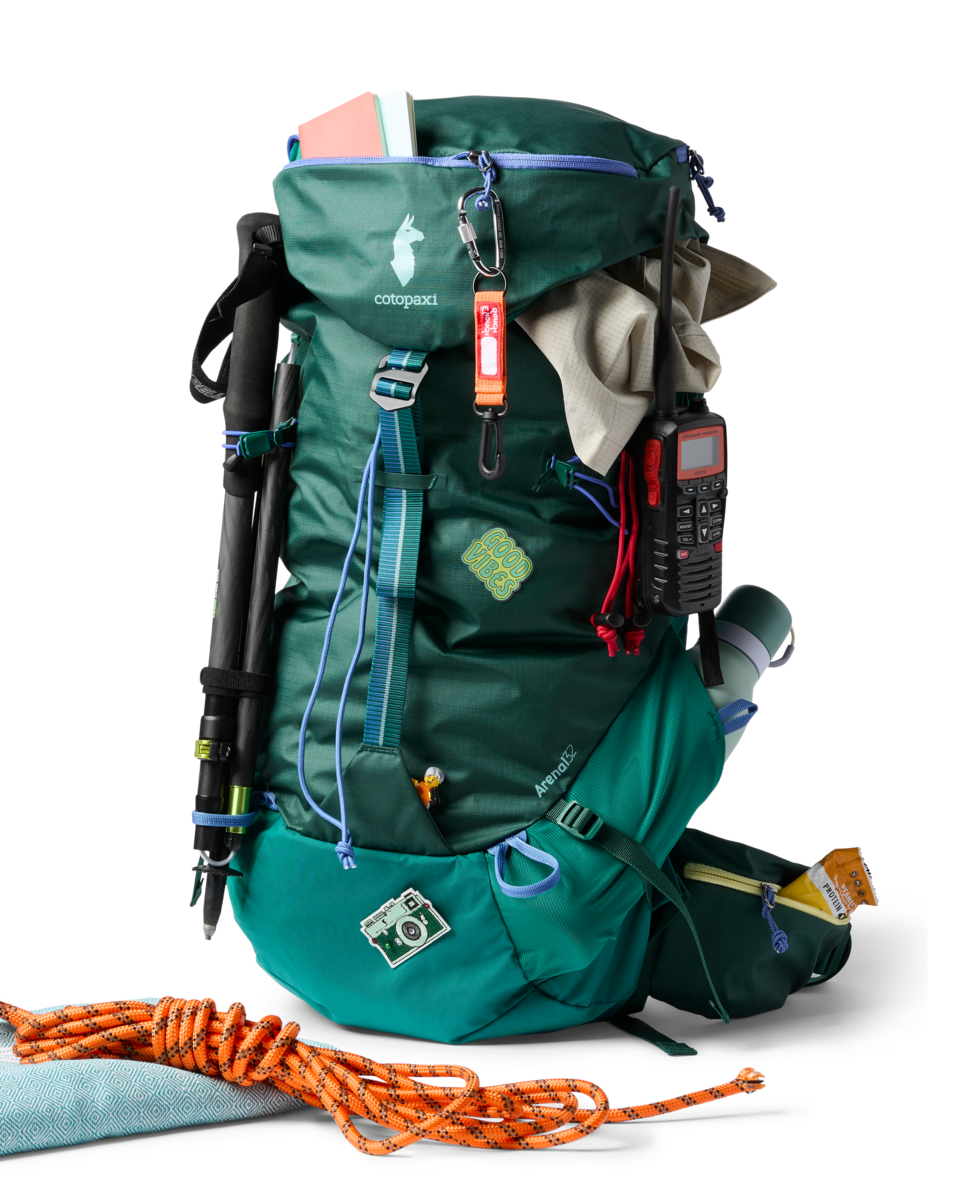 Cotopaxi Arenal 32L Backpack in Kale — lifestyle