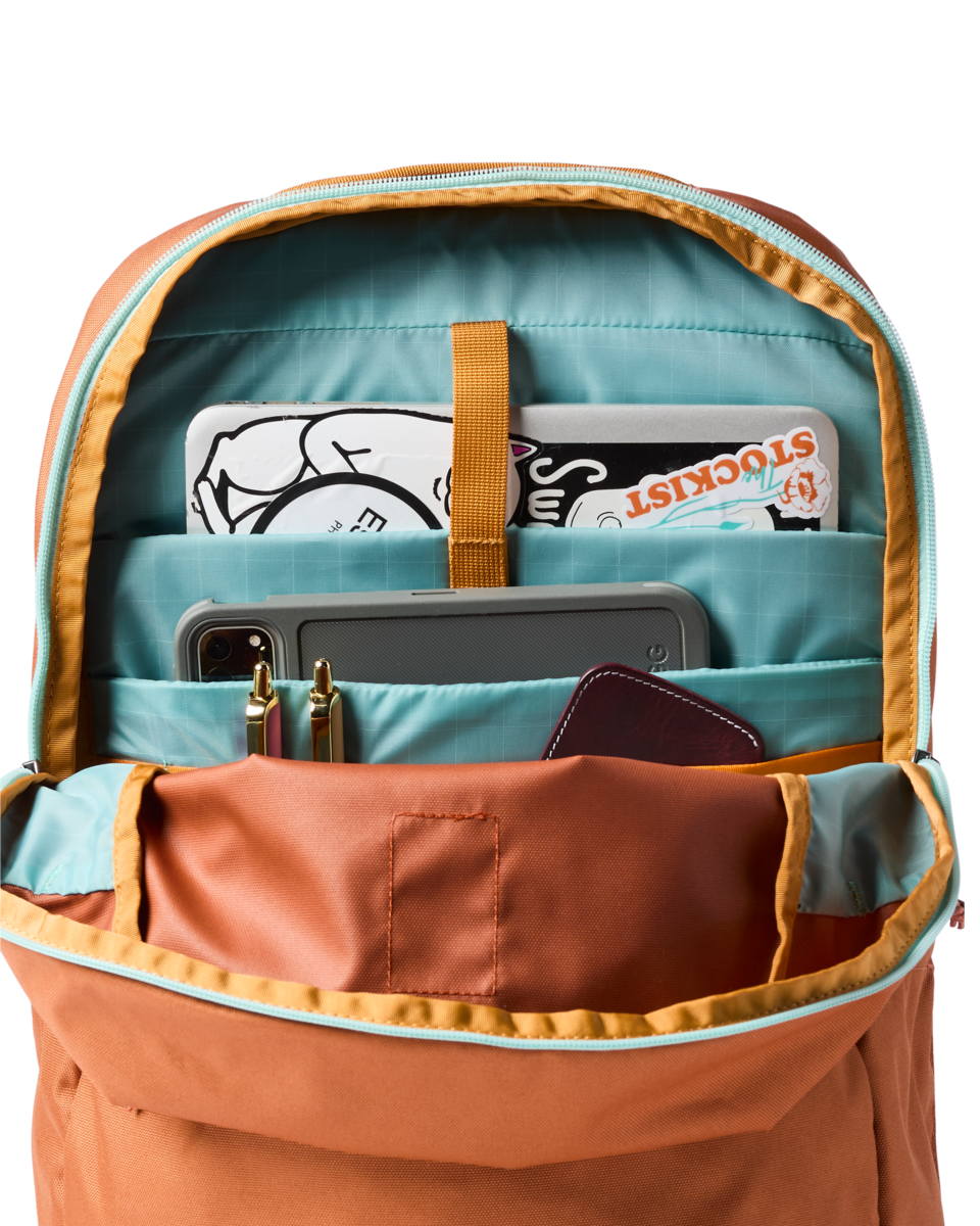 Cotopaxi Chiquillo 26L Backpack in Whiskey — angle view 2