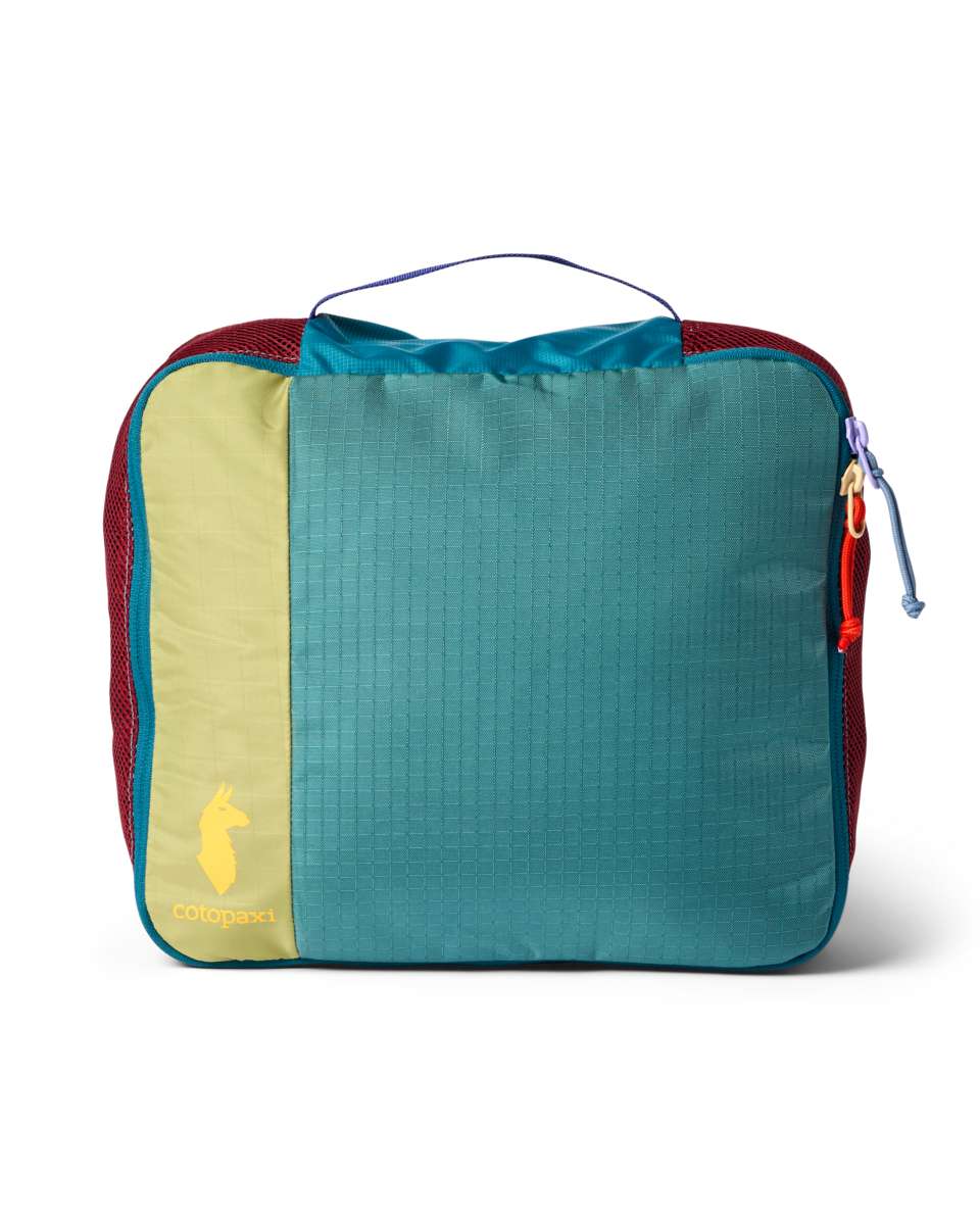 Cotopaxi Cubo 10L Travel Cube in Del Día — front view