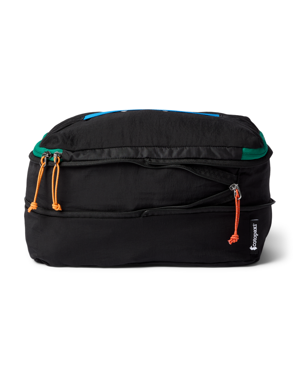 Cotopaxi Cubo 12L Expandable Packing Cube in Black — angle view 2