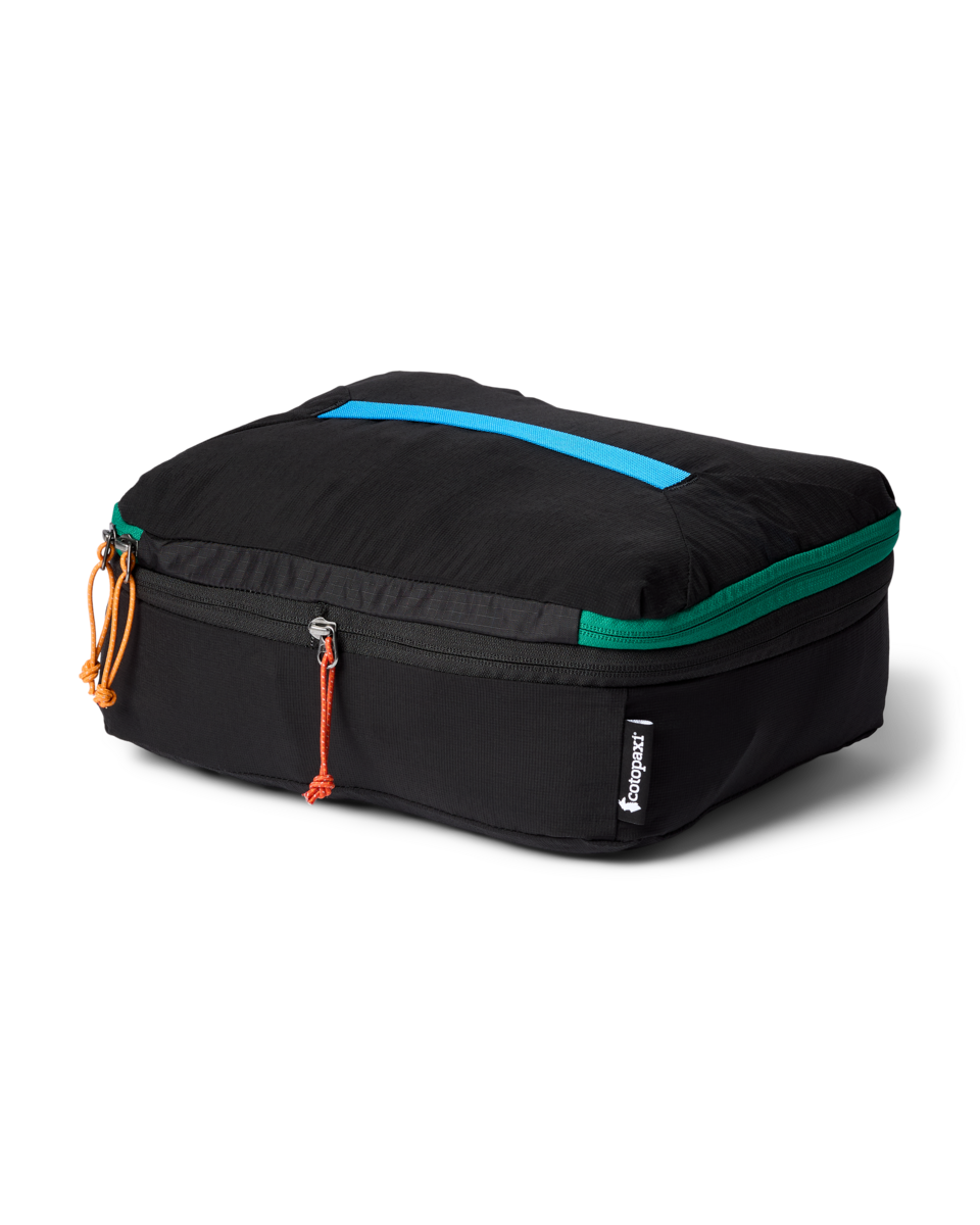 Cotopaxi Cubo 12L Expandable Packing Cube in Black — front view