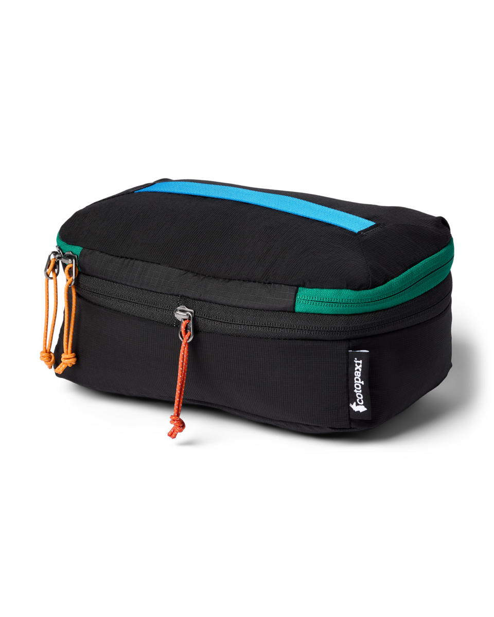 Cotopaxi Cubo 6L Expandable Packing Cube in Black — front view