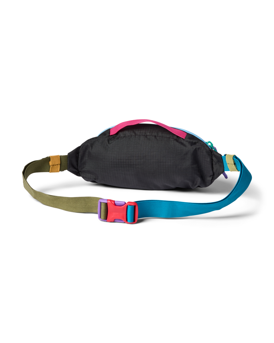 Cotopaxi Kapai 1.5L Hip Pack in Del Día Dark — back view