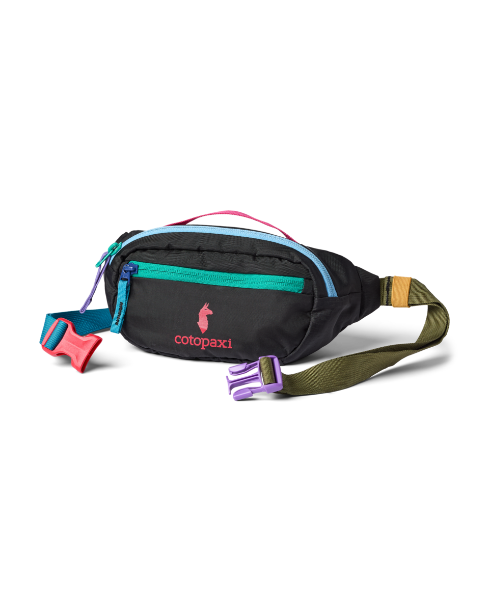 Cotopaxi Kapai 1.5L Hip Pack in Del Día Dark — front view