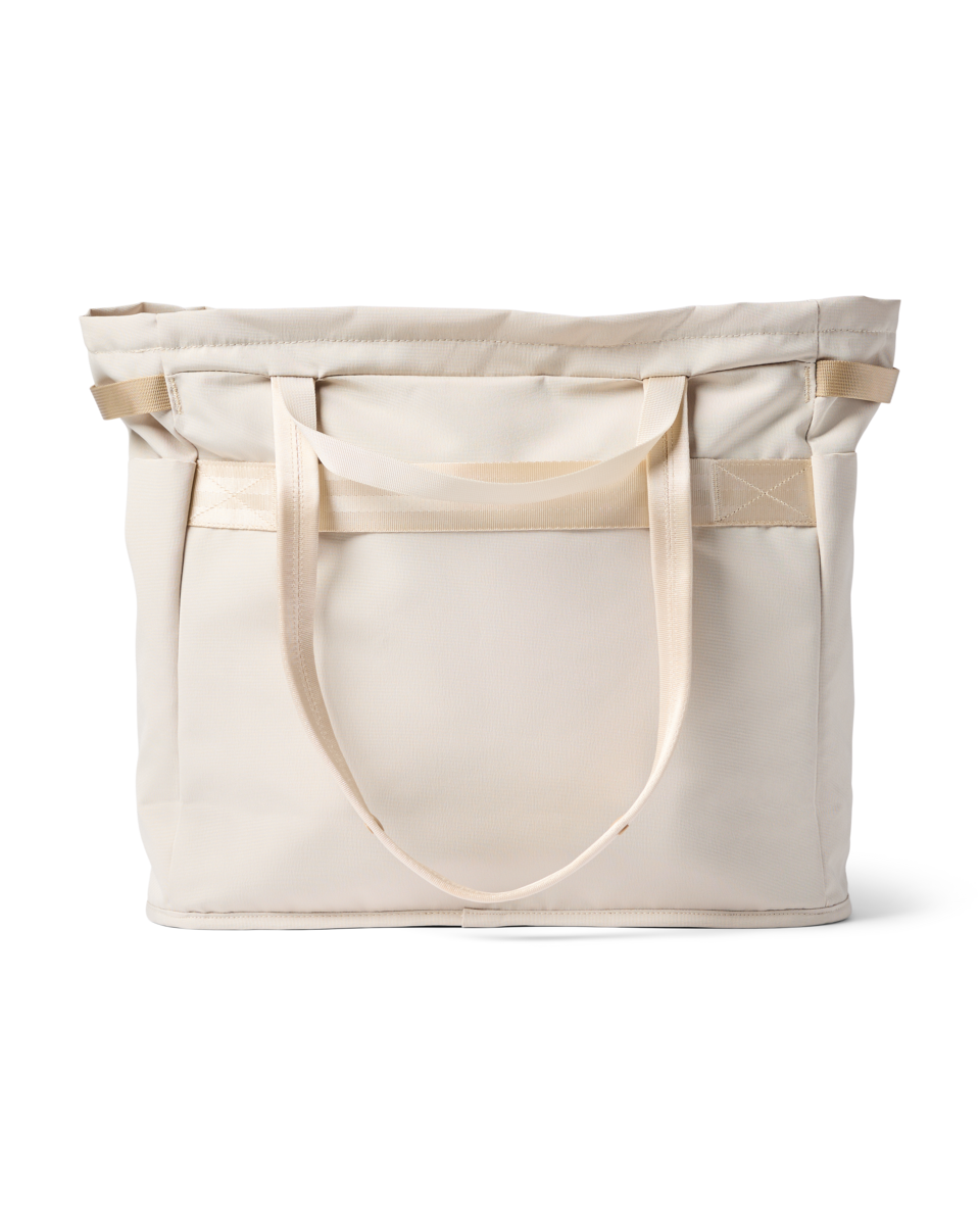 Cotopaxi Mente 22L Tote in Cream — detail view