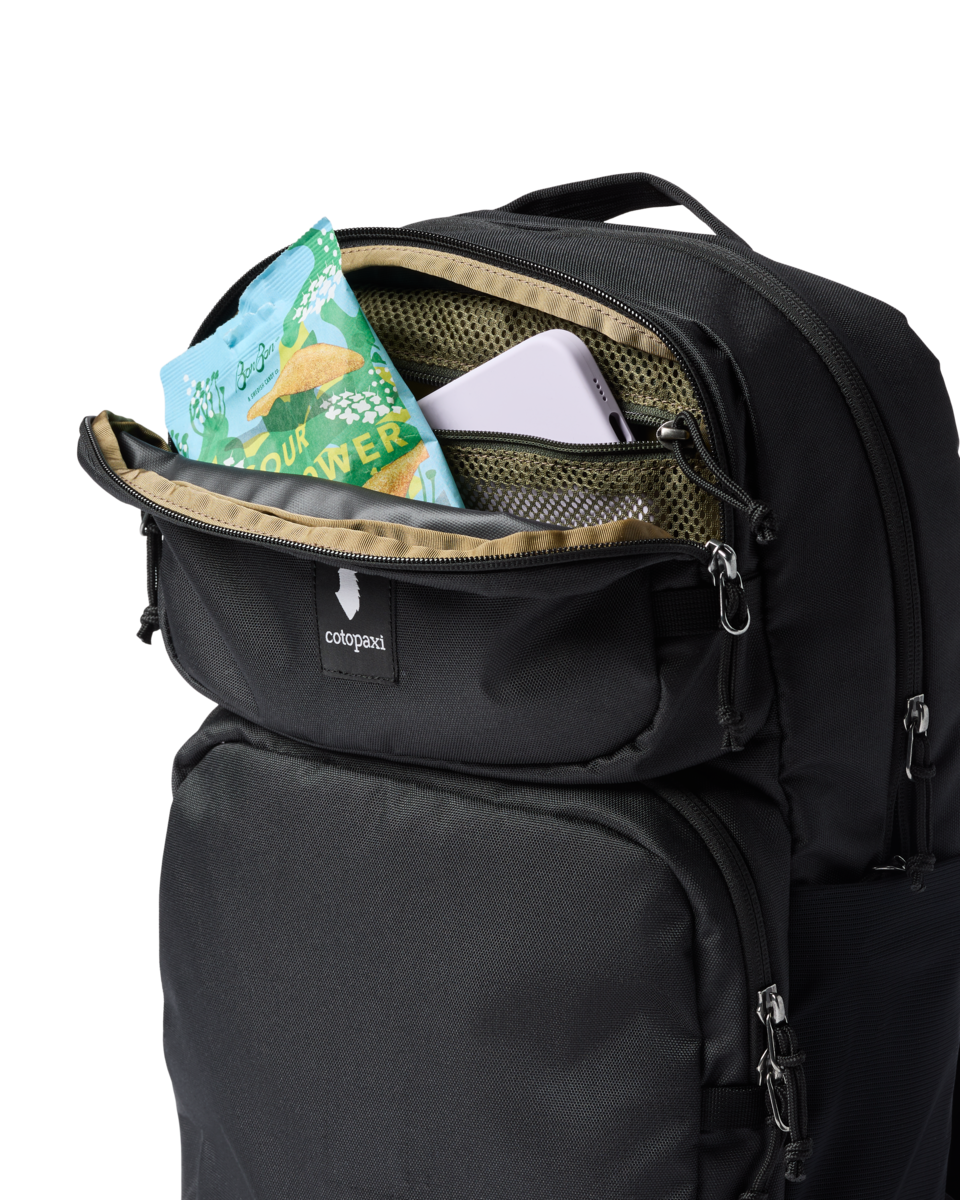 Cotopaxi Tasra 16L Backpack in Black — angle view 2