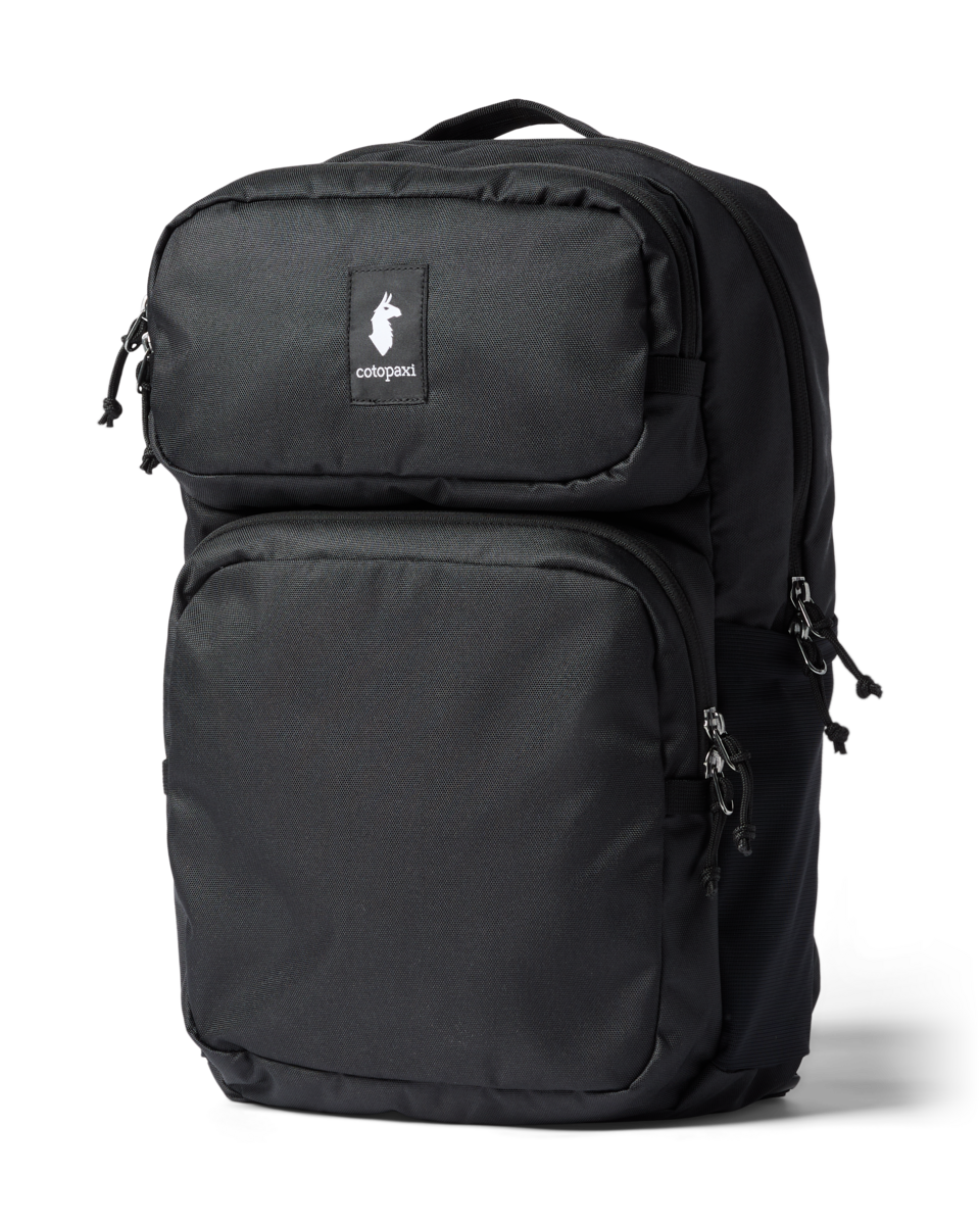 Cotopaxi Tasra 16L Backpack in Black — front view