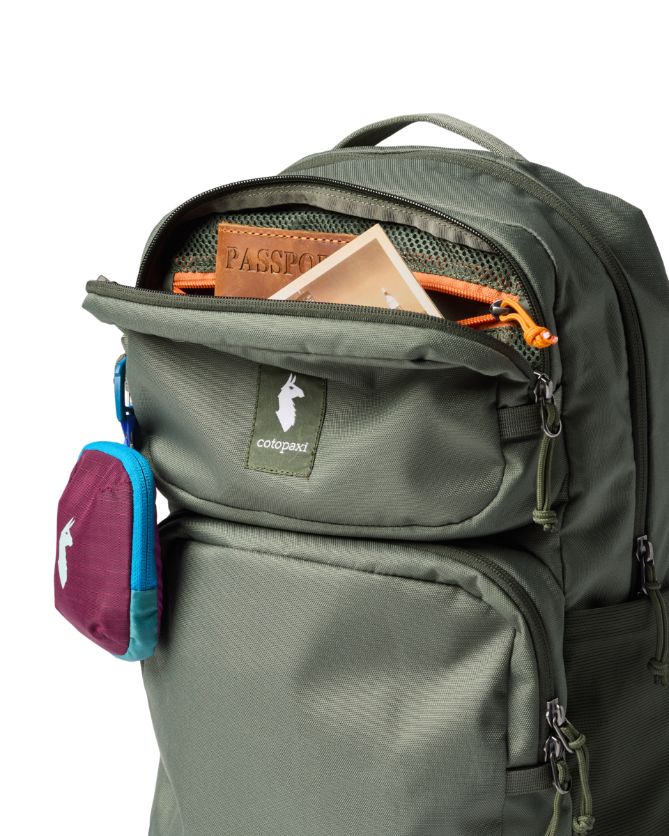 Cotopaxi Tasra 16L Backpack in Fatigue — angle view 2