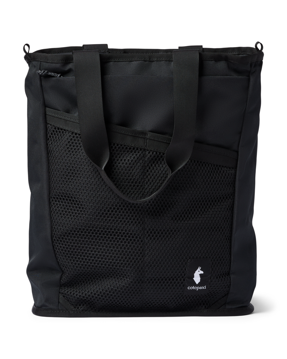 Cotopaxi Todo 22L Convertible Tote in Black — front view