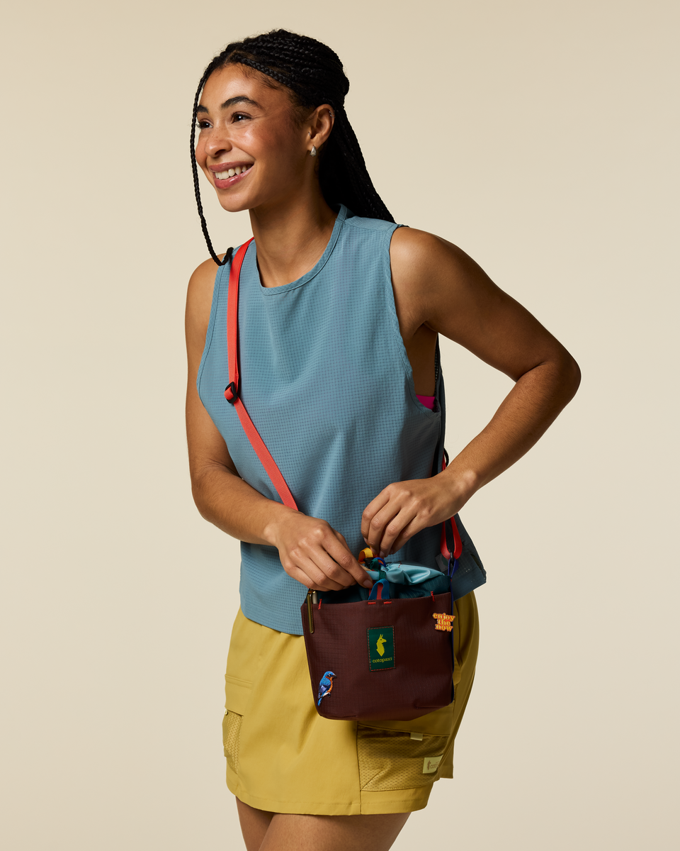 Cotopaxi Todo 3L Bucket Bag in Del Día — lifestyle