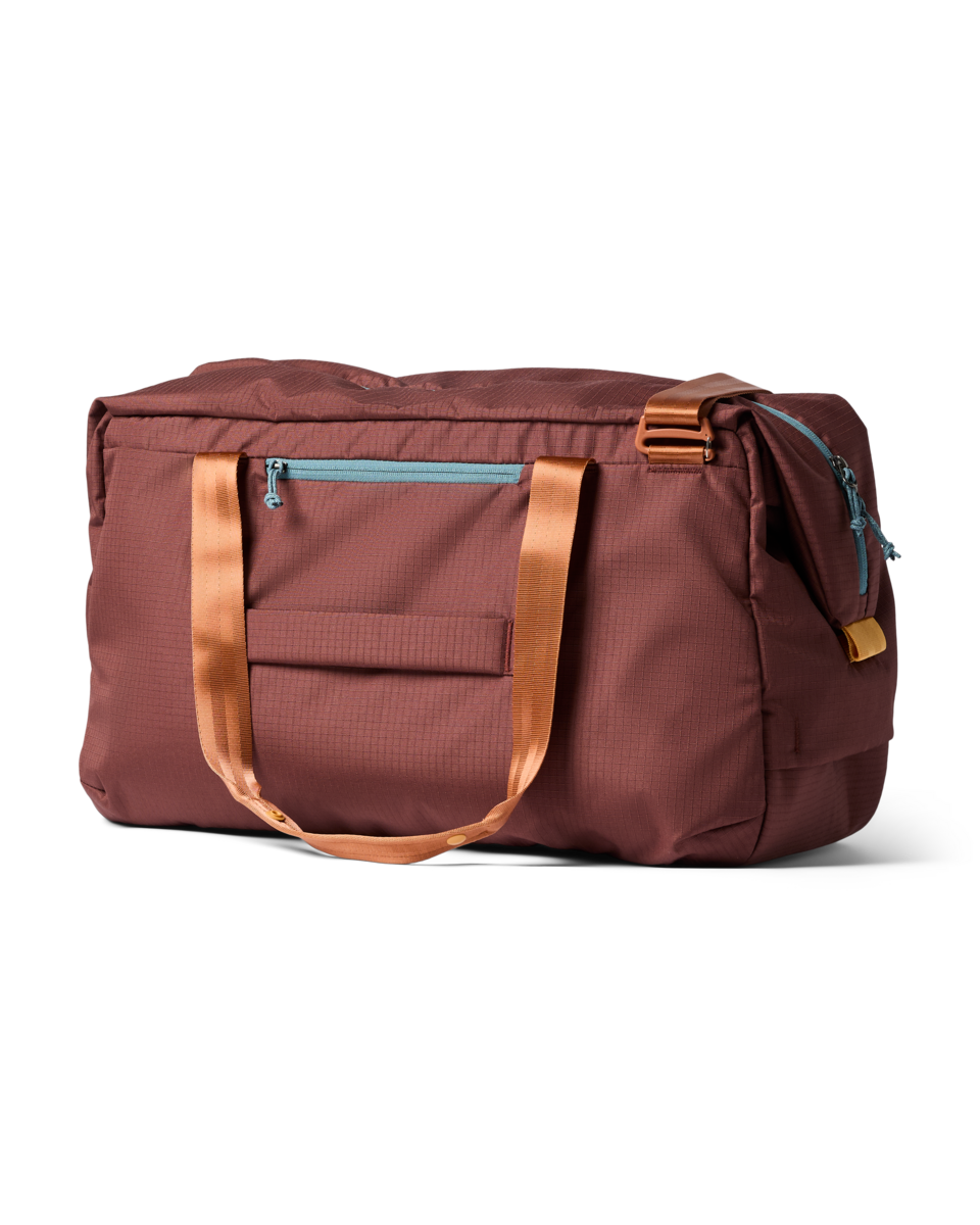 Cotopaxi Viaje 45L Travel Duffel in Sepia — back view