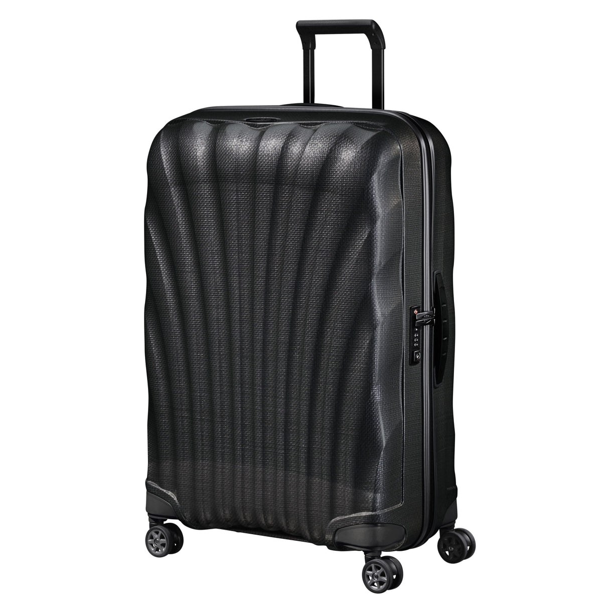 Samsonite C-Lite Large Spinner in Black — front view
