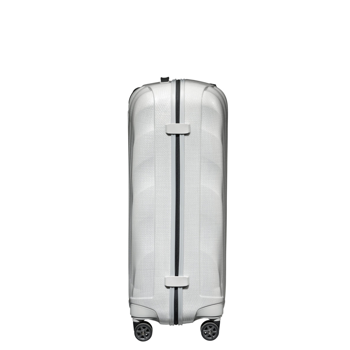 Samsonite C-Lite Large Spinner in Off White — side view