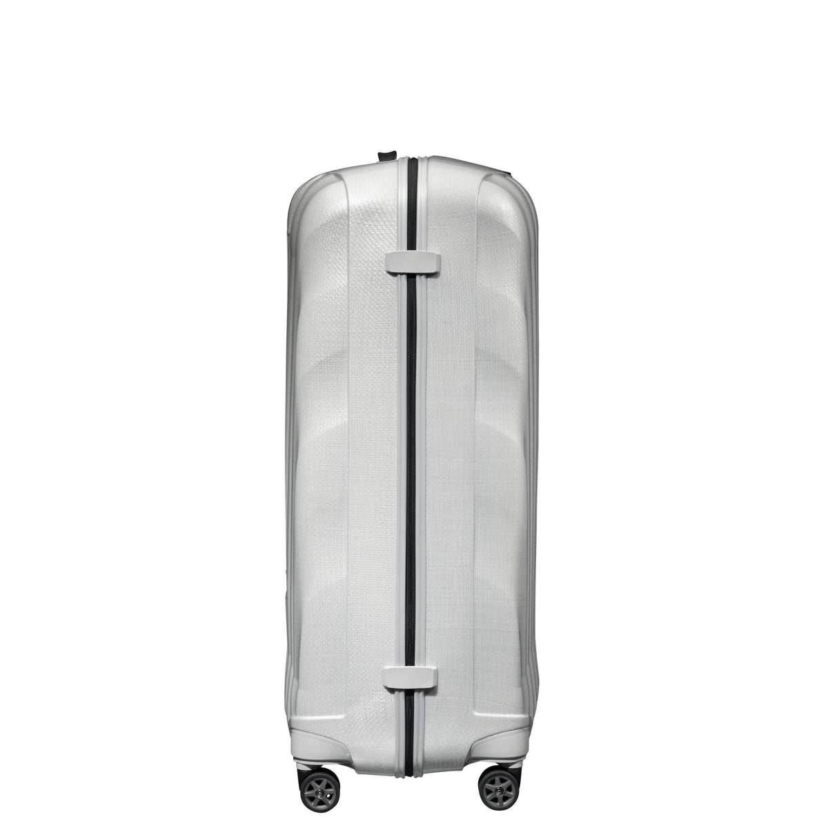 Samsonite C-Lite Extra Large Spinner in Off White — side view