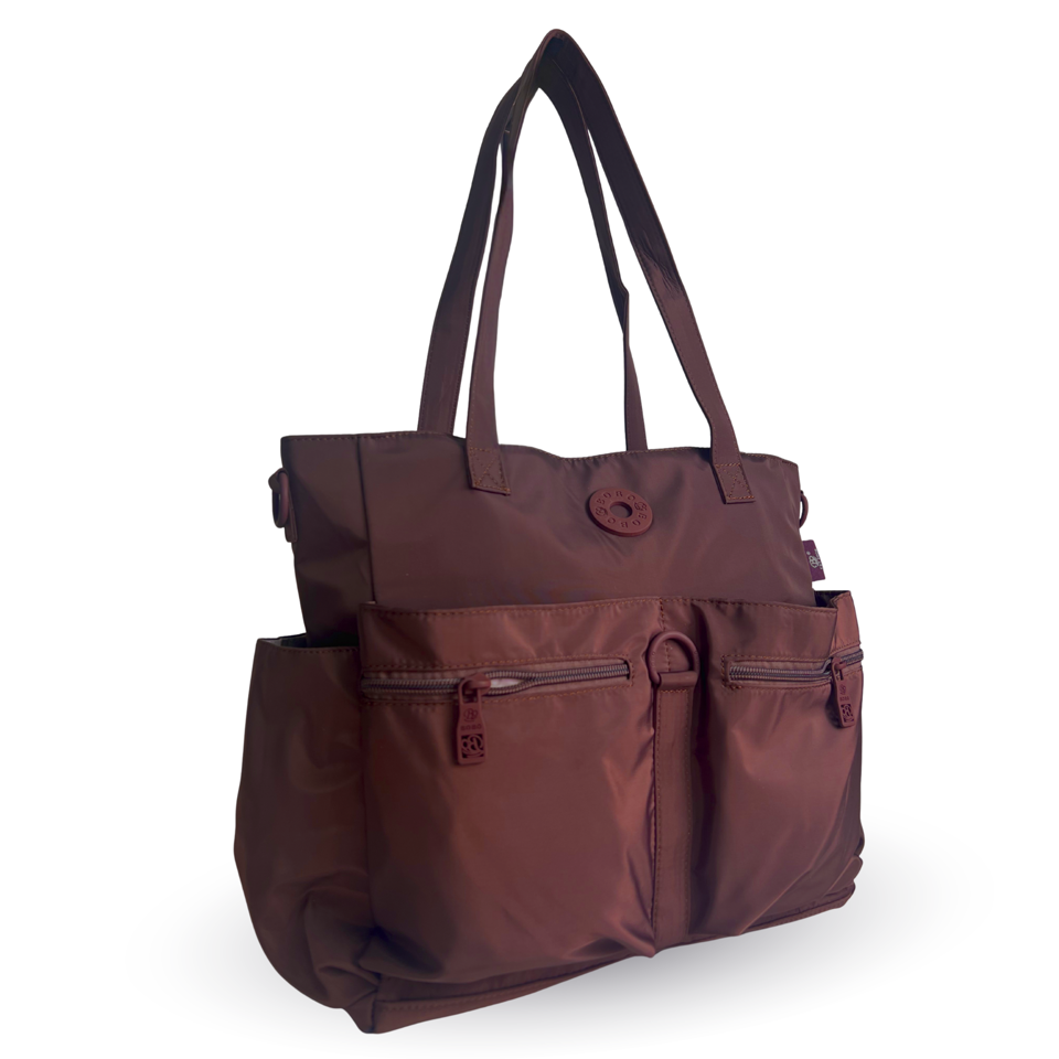 BoBo Tote Bag in Mulberry - nylon