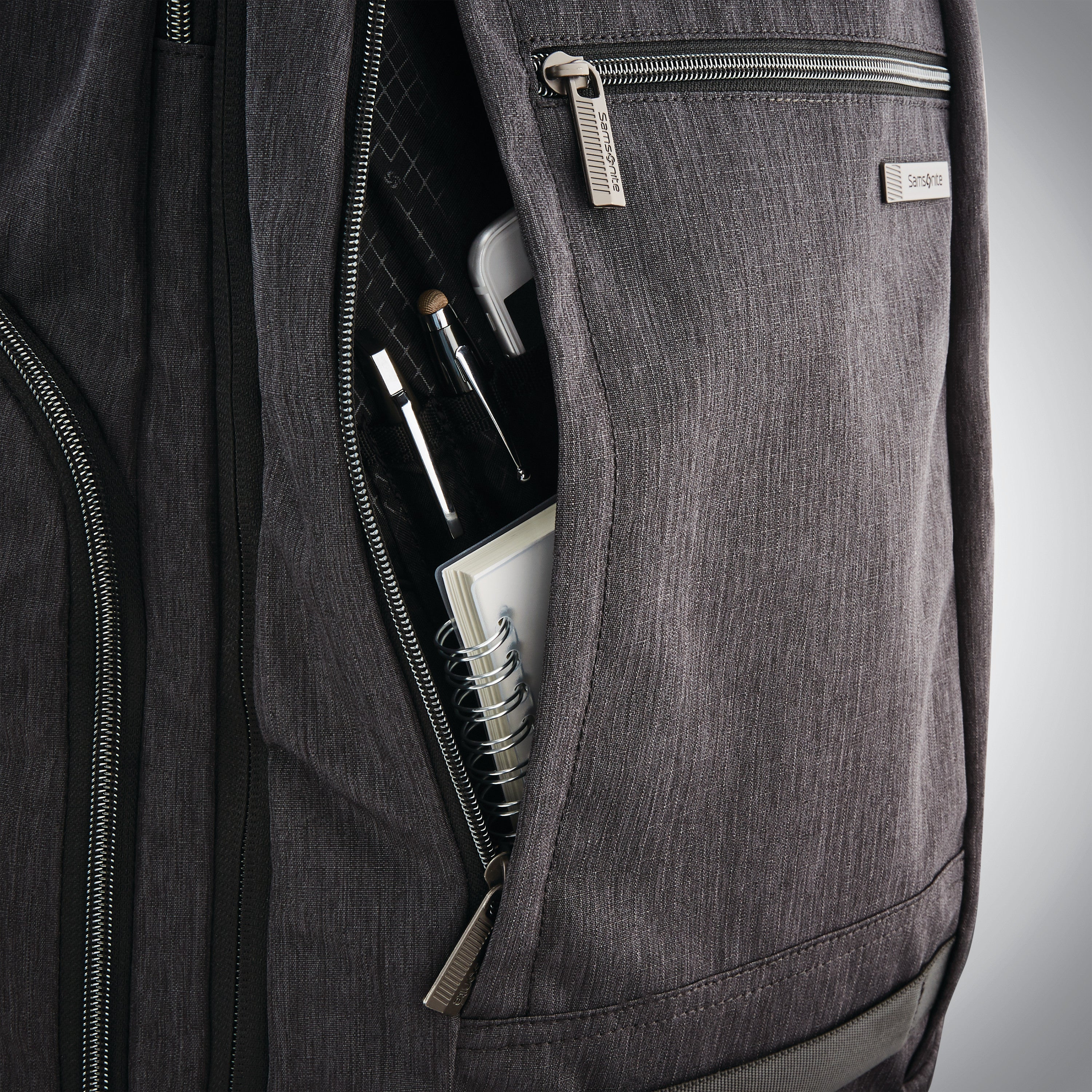 Samsonite Modern Utility Travel Backpack - Charcoal Heather/Charcoal