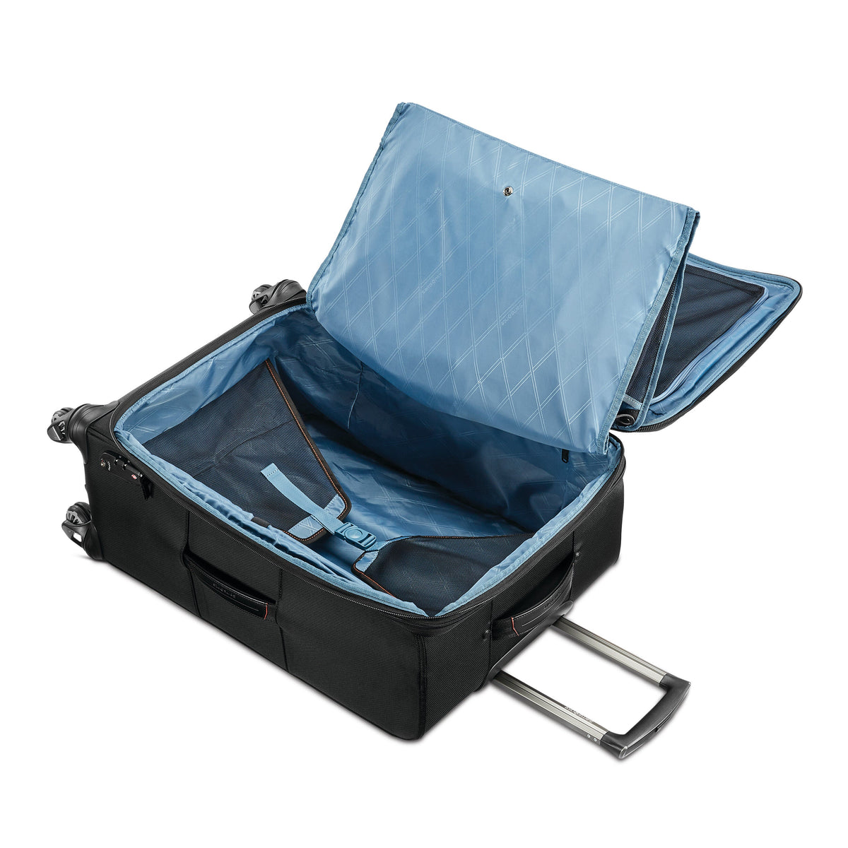 Samsonite Pro Large Expandable Spinner in Black — interior view 2