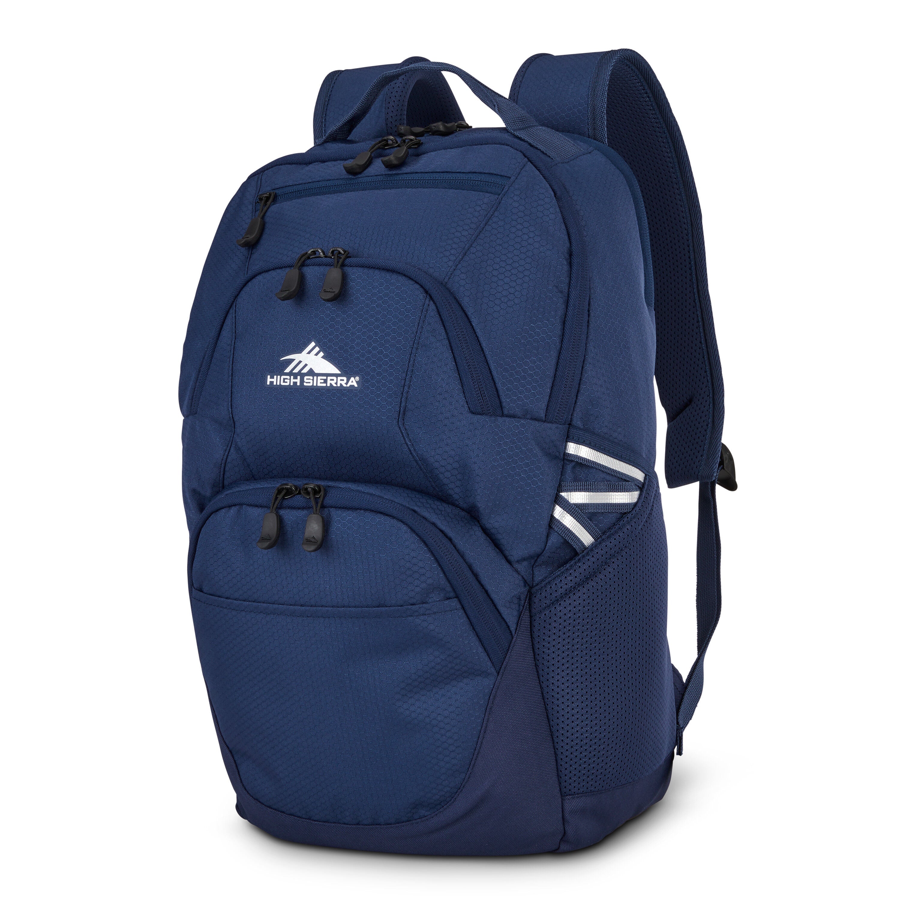 High Sierra Swoop SG Backpack in True Navy — front view