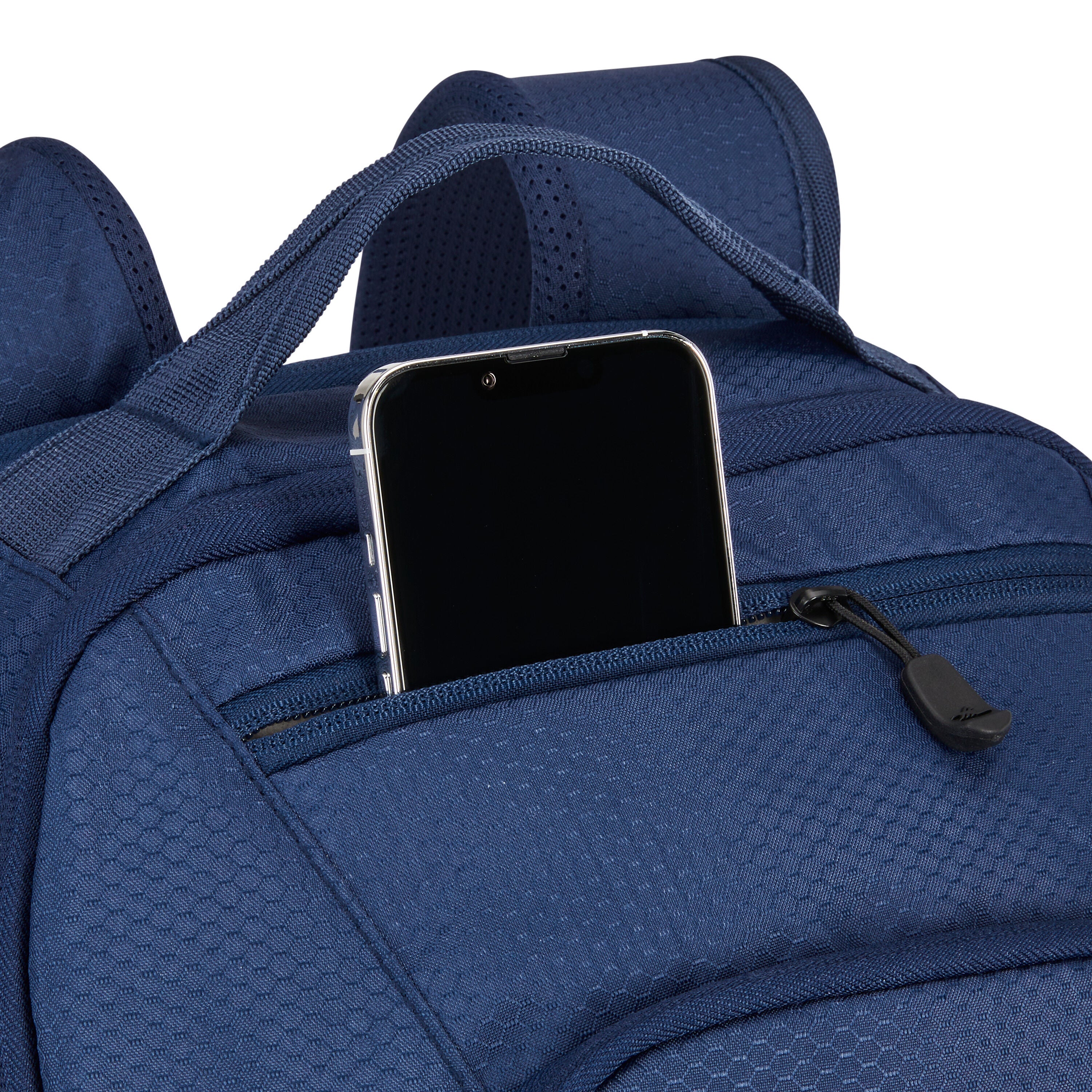 High Sierra Swoop SG Backpack in True Navy — angle view 1
