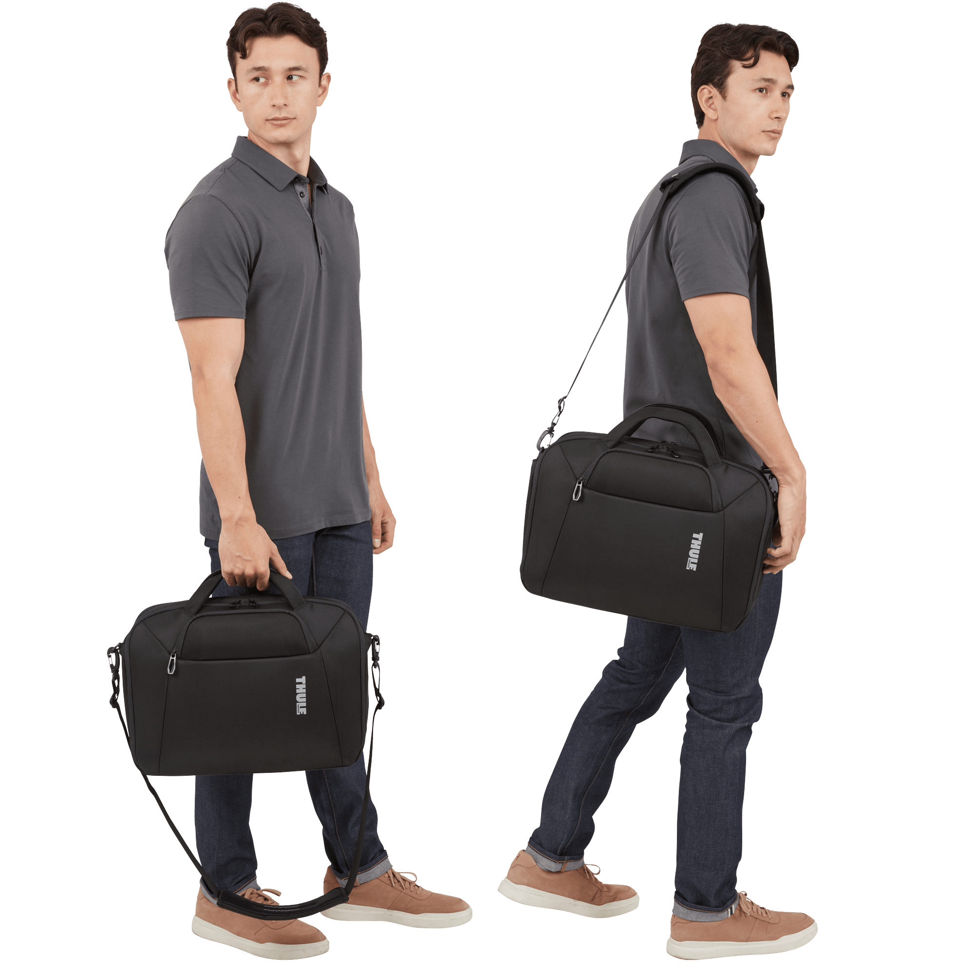 Thule Accent Briefcase 17L in Black — lifestyle # color_Black