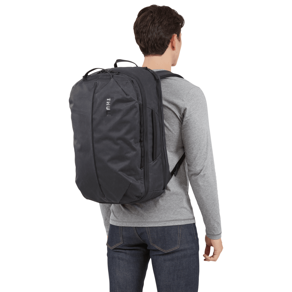 Thule Aion Travel Backpack 40L in Black — lifestyle 4