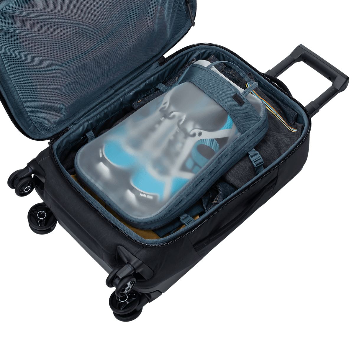 Thule Aion Carry On Spinner in Black — lifestyle
