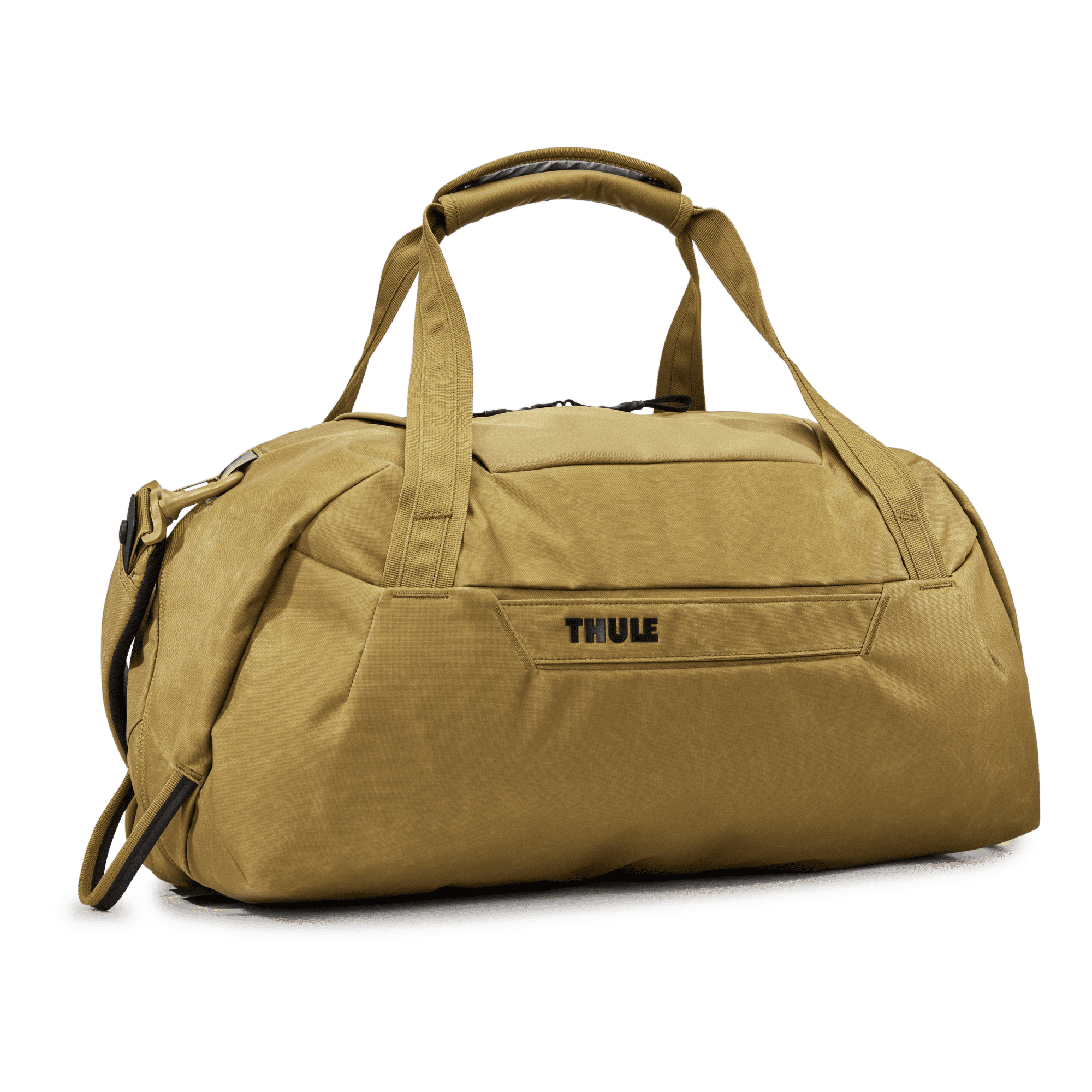 Thule Aion Duffel Bag 35L in Nutria Brown — front view # color_Nutria Brown