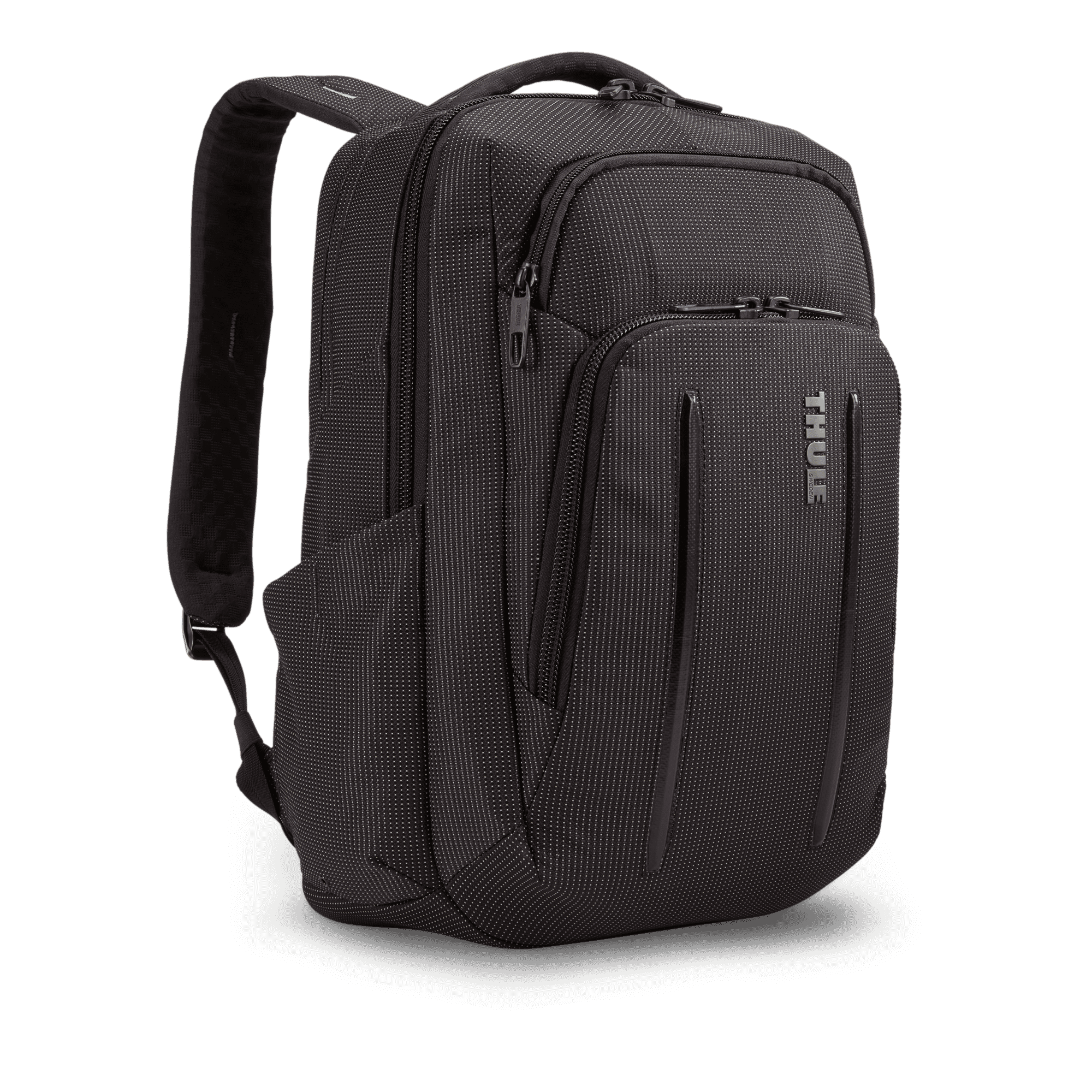 Thule Crossover 2 Backpack 20L in Black — front view # color_Black