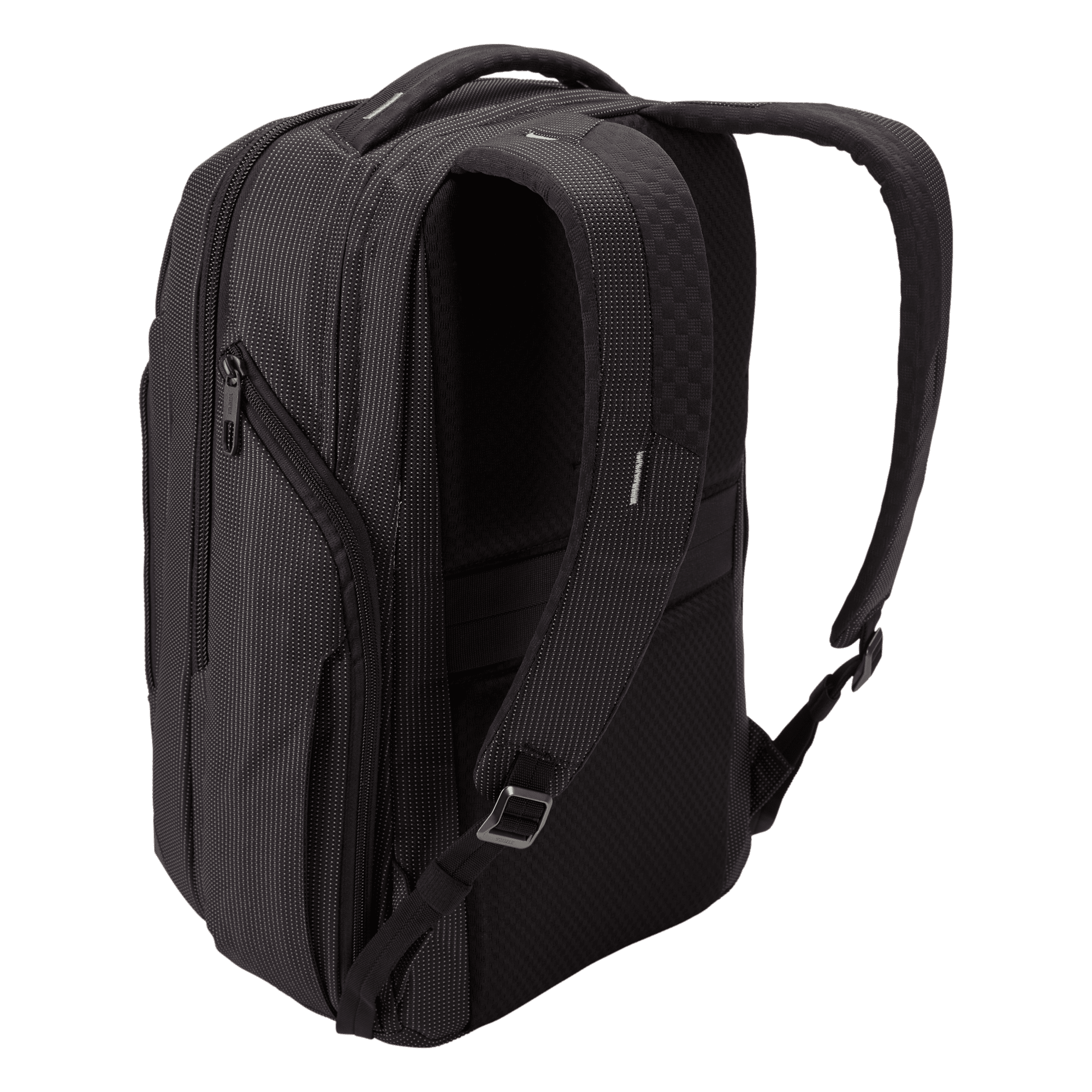 Thule Crossover 2 Backpack 30L in Black — back view # color_Black