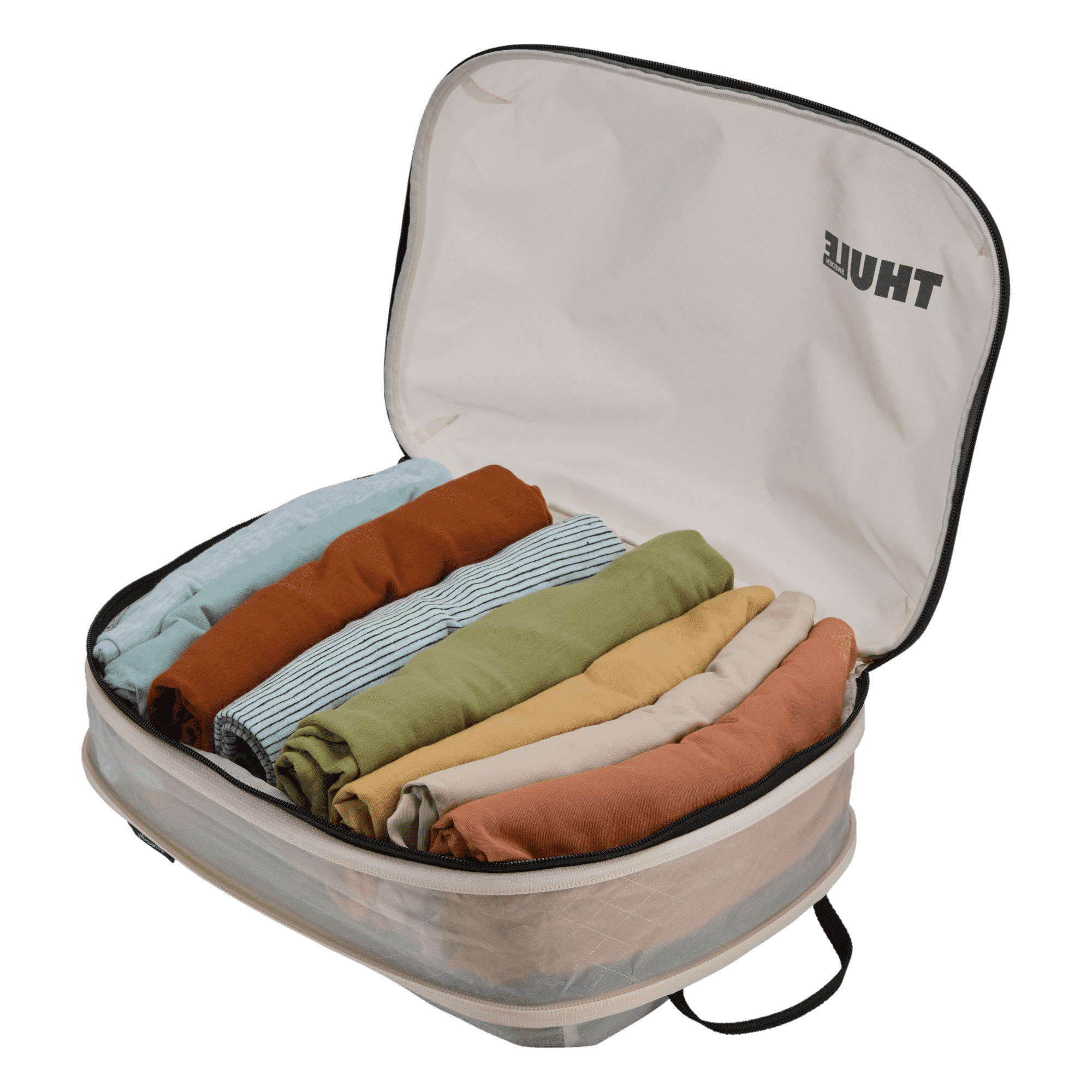 Thule Compression Cube Set in White — interior view # color_White